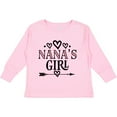 thumbnail image 3 of Inktastic Nana Girl Granddaughter Girls Long Sleeve Toddler T-Shirt, 3 of 5