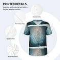 thumbnail image 4 of Balery Winter Rabbit Baseball Jersey for Men Casual Button Down Shirts Short Sleeve Active Team Sports Uniform-Large, 4 of 9