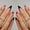 B, variant on Valentines Press on Nails Red Fake Nails with Heart Flower designs Stick on Nails Full Cover Medium Length False Nails Coffin Shape Artificial Nails Gel Glue on Nails for Women Valentine's Day Nails