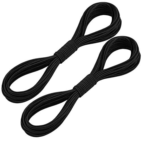Adxco 2 Pack Bungee Shock Cords Elastic Band Nylon Cords Heavy Stretchy String Rope For Marine Kayak Tie Down Trailer Strap Or Diy Applications Walmart Com Walmart Com