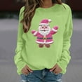 thumbnail image 6 of Women's Christmas Pullover Hoodies Featuring Holiday Designs in Loose Casual Fit and Long Sleeve, 6 of 6