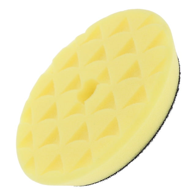 VERDANVERSE Roue Tampon pour Perceuse Roue de Polissage Jaune Solide et Robuste 1Ensemble
