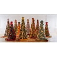 thumbnail image 4 of BrylaneHome 6 Ft Fully Decorated Pre-Lit Pop-Up Christmas Tree with 350 Warm Lights & Included Stand, Collapsible, Easy Assembly, 4 of 6