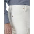 thumbnail image 3 of Vaqueros Wrangler de corte vaquero, ajustados, blancos, para hombre, 38 de ancho x 30 de largo, 3 of 3
