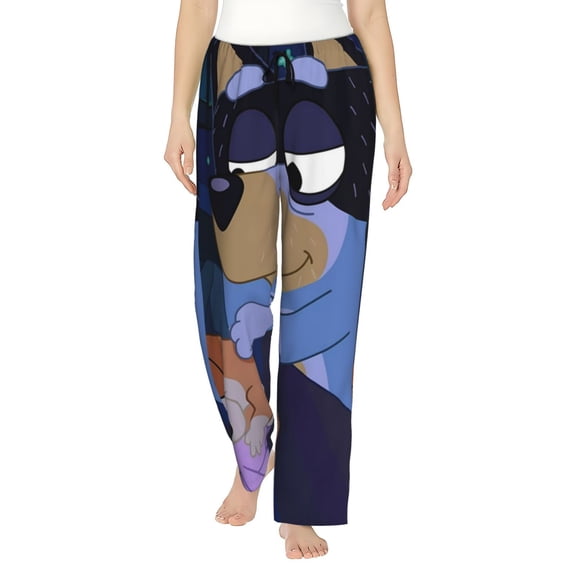 Netaao Bluey for Lounge Pants Women Sleepwear Women Pajama Pants-Small