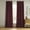 Burgundy, variant on Half Price Drapes Porcelain White Grommet Signature Velvet Blackout Curtains(1 Panel),50WX 108L