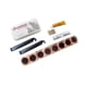 thumbnail image 2 of Kit de parche de neumáticos para bicicletas kit de reparación de tubo interno con pegamento, con caja de almacenamiento,, 2 of 9