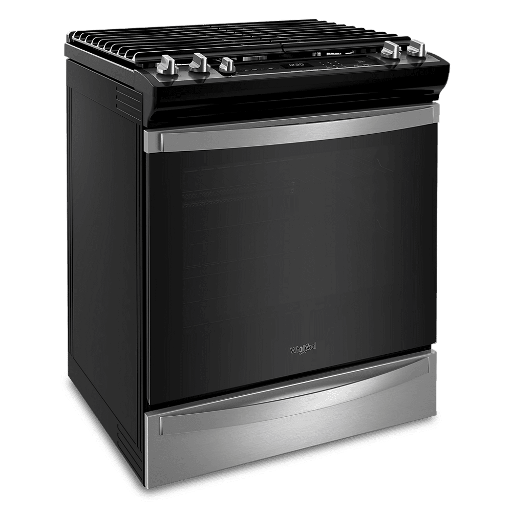 WHIRLPOOL WEG745H0LZ SLIDE IN GAS RANGE Stainless Steel