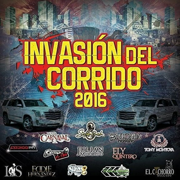 Various Artists - Invasion Del Corrido 2016 - Music & Performance - CD