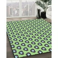 thumbnail image 2 of Ahgly Company Indoor Rectangle Patterned Pastel Green Area Rugs, 2' x 3', 2 of 6
