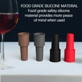 thumbnail image 4 of Summer Savings Qaailabf 3PCS Red Wine Sealing Stopper With Champagne Stopper For Household Inventive Easy Preservation And Leak Proof Stopper Wine Bottle Sealing Stopper, 4 of 9