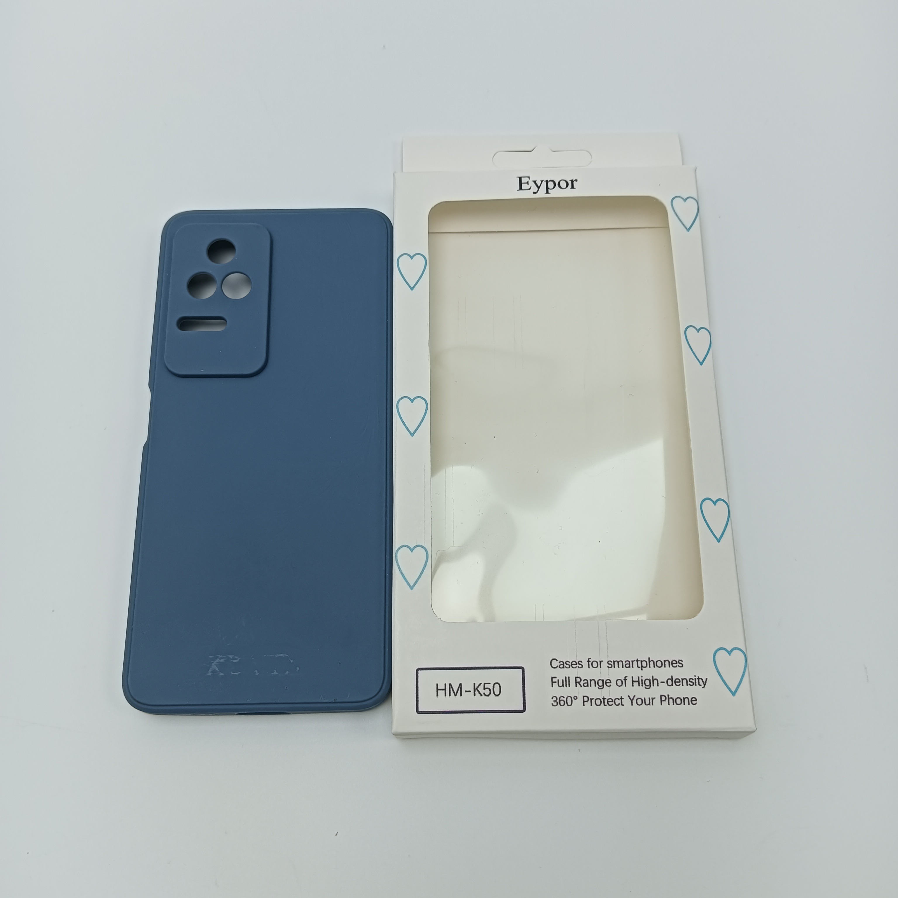 Eypor Cases for smartphones Soft and Durable Phone Case, TPU Material, Blue