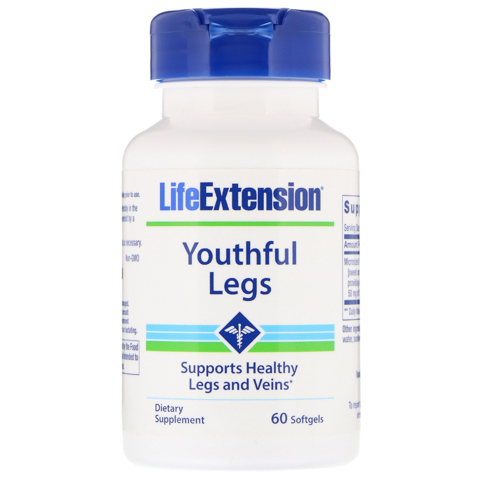 Life Extension Youthful Legs , 60 Softgels