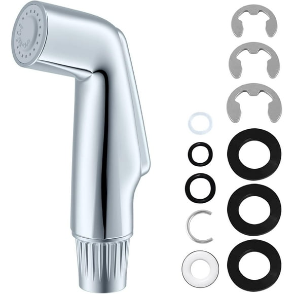 ERDS-Kitchen Sink Side Sprayer Head Replacement Universal Sink Sprayer Attachment Compatible with Delta, Moen, Kohler OEM Brand, Kitchen Sink Faucet Sprayer Head, Chrome Finish