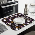 thumbnail image 3 of Halloween Gnome Witches with Spooky Elements Dish Drying Mat for Kitchen 1 Pack, Ultra Absorbent Microfiber Dishes Drainer Mats,16x18in(41x46cm), 3 of 6