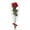 Red, variant on Fall Leaves Aisle 82 4ft 1 PC LED Glowing Rose Luminous Rose Valentines Party Roses
