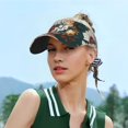 thumbnail image 6 of Balery Floral Head Dreamscape Sport Wear Athletic Visor Sun Sports Visor Hat Visor Adjustable Cap for Women and Men (One Size), 6 of 7