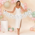 thumbnail image 3 of AUNVITO Bow Wreath Banner Garland with 8 Bows for Birthday Party Bridal Shower Wedding Bridal Decor and Celebration Backdrop Hanging Decoration, 3 of 7