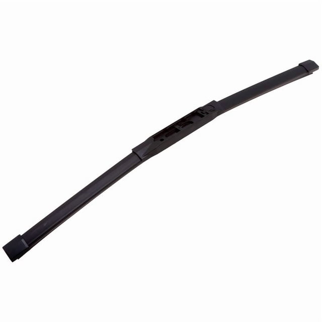 ANCO Windshield Wiper Blade E-19-M Extreme Weather; 19 Inch Length; Single Blade; With Spoiler; Black; Beam Type; Steel Frame; Natural Rubber Blade; With Swift Universal One-Click Adapter