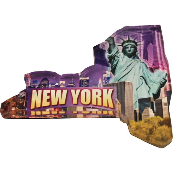 New York Acrylic Scenic Magnet