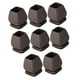 thumbnail image 1 of 8 fundas para patas de silla que protegen el suelo. Protectores de suelo para taburetes de bar con amortiguación. Cuadrado 20 a 28mm, 1 of 9