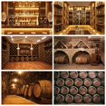 thumbnail image 2 of Fondo de bodega de vinos, barril, barrica vintage, tablero de madera, almacenamiento, celebración, fiesta, fondo, adultos, foto, retratos, estudio artístico, 2 of 5