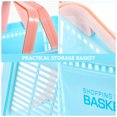 thumbnail image 3 of unbranded Shopping Baskets For Organizing Sky Blue PP Giving 1Pcs, 3 of 7