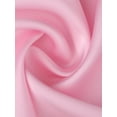 thumbnail image 5 of INSPIRE CHIC Women's Pajama Sets Satin Curved Crisscross Back Cami Spaghetti Strap Cowl Neck Silky Split Shorts Set L Pink, 5 of 6