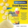 thumbnail image 4 of Nana Flakes 100% Pure Banana Flakes Powder, Resealable Bag, 16 oz, 65 servings, 4 of 6