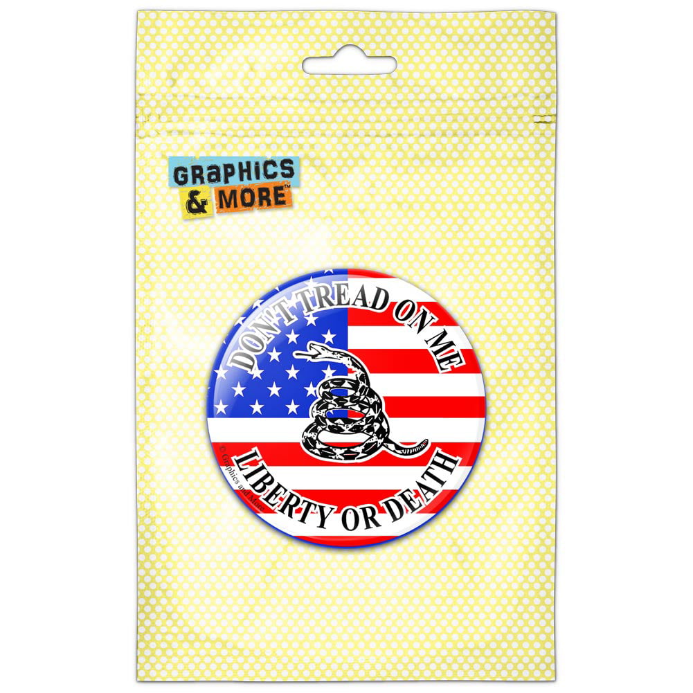 Tea Party USA Gadsden Don't Tread on Me Flag Pin Badge 