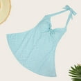 thumbnail image 6 of HDE Women Swim Dress Tummy Control One-Pieces Swimwear Teal Gingham 20, 6 of 6
