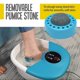 thumbnail image 5 of Masajeador de spa para pies Medical King 5 en 1 con calor y 14 rodillos, 5 of 6