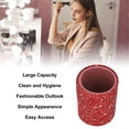 thumbnail image 4 of Makeup Brush Holder Large Capacity Dustproof Plastic Organizer Make Up Brushes Container for Home Office Dressing Room, 4 of 7