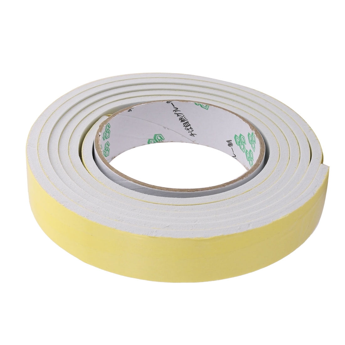 5pcs 3Meter 25mm x 5mm Single-side Adhesive Shockproof Sponge Foam Tape Yellow