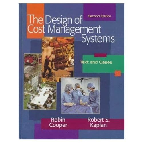 Pre-Owned Design of Cost Management Systems Paperback