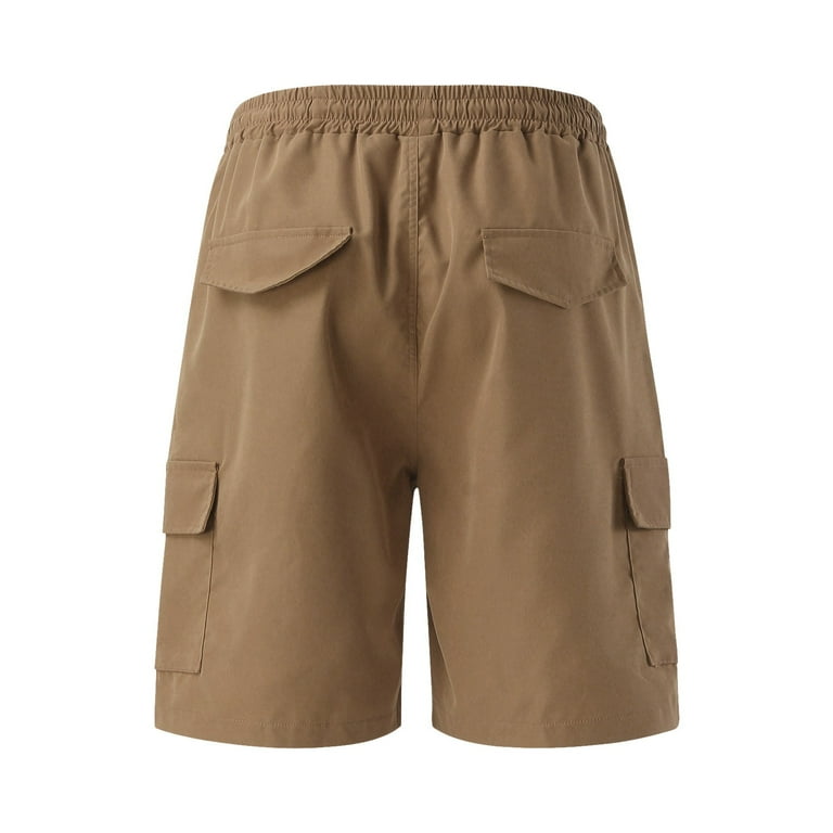 PMUYBHF Mens Shorts Cargo Stretch Men s Spring and Summer Street