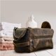 thumbnail image 5 of KOMALC Premium Buffalo Leather Neceser unisex Kit de viaje Dopp, 5 of 5