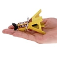thumbnail image 2 of Metal Jack Stands 6 Ton Height Adjustable for 1/10 RC Crawler Truck Car Trx4 SCX10 Simulation Climbing Vehicles-Yellow, 2 of 7