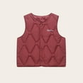 thumbnail image 2 of KyCheLot Kids Warm Outerwear Boys Girls Sleeveless Quilted Lightweight Basic Vest Coat 7-15 Years, 2 of 4