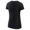 thumbnail image 3 of Women's G-III 4Her by Carl Banks Black Baltimore Ravens Dot Print Lightweight Fitted T-Shirt, 3 of 3