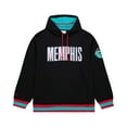 thumbnail image 4 of Men's Mitchell & Ness  Black Memphis Grizzlies Hardwood Classics Nights Playmaker Fleece Hoodie, 4 of 7