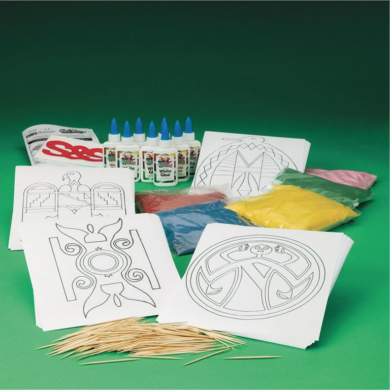 Buy Sand Art Mandala Craft Kit (Pack of 12) at S&S Worldwide