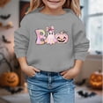 thumbnail image 2 of Gyujnb Kids Halloween , Print Halloween Pullover Sweatshirt for Kids Girls Boys Long Sleeve Casual Play Outerwear Soft Comfortable, Halloween Outfits,9-10 Years, 2 of 4