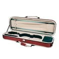 thumbnail image 2 of Esquirla Violin Case Lockable Musical Instrument Bag for Beginner Players Enthusiasts red and white, 2 of 8