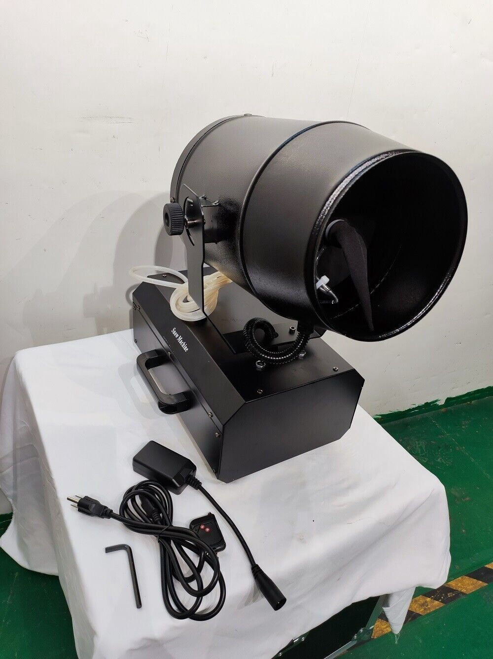 1800w Swing Snow Machine Moving Head Party Jet Snow Maker Wedding indoor Events