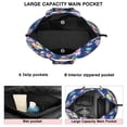 thumbnail image 3 of Pioneer Flower Floral Print Pattern Travel Tote Bags for Women Carry On,Large Weekender Bags for Women Travel,Multi Functional Duffle Bag for Work,Shopping,Sports, 3 of 5