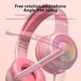 thumbnail image 6 of Wired Gaming Headset with Microphone, Dynamic RGB Light , Soft earcups, 3.5mm jack connection, Passive noise canceling, Plug-and-play on PC, PS4, PS5, and Xbox, 6 of 9