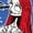 HEATHER ROYAL BLUE, variant on Disney - Jack And Sally Ornaments - Women's French Terry Long Sleeve Pullover