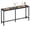 Black, variant on BORGEBY 71” Bar Table, Pub Table with Adjustable Foot Pads, Counter Height Dining Table for Bar, Pub, Kitchen, Dining Room, Coffee Shop（Black）
