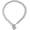Silver, variant on Chunky Gold Heart Choker Necklace for Women Trendy Dainty Love Statement Pendant Necklace Personalized Heart Toggle Clasp Choker Valentines Gifts